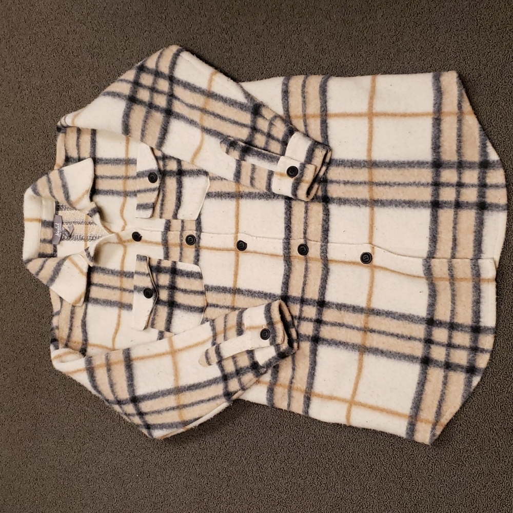 Long trench Shacket